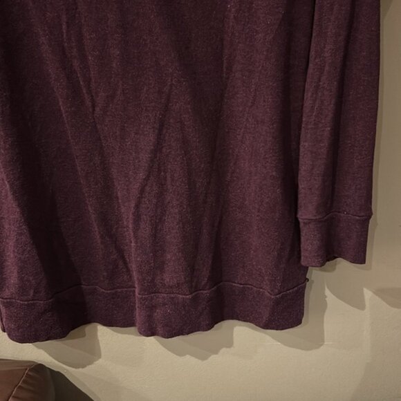 TNA Deep Burgundy Long Sleeve Top - Picture 3 of 5